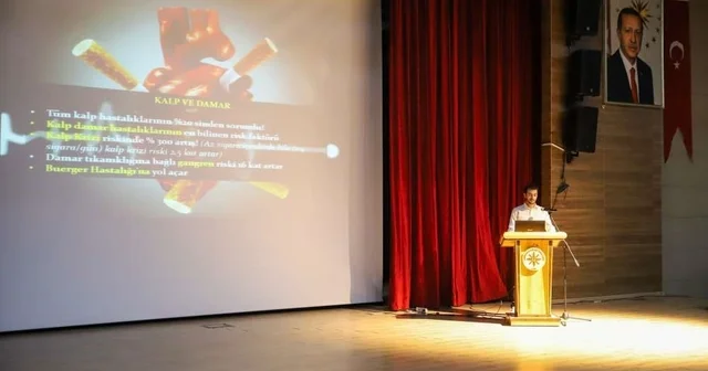 Ardahan da Bağımlılıkla Mücadele Konferansı düzenlendi Ardahan Haberleri