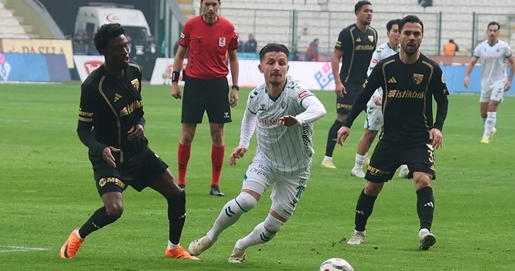 Konyaspor 1 1 Kayserispor (Süper Lig maçı özeti)