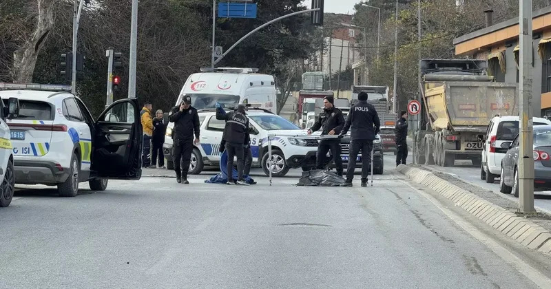 Arnavutköy’de hafriyat kamyonunun çarptığı yaşlı adam olay yerinde hayatını kaybetti