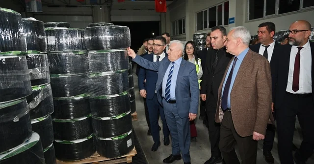 Bursa Büyükşehirden yüzde 50 hibeli sulama borusu desteği Bursa Haberleri