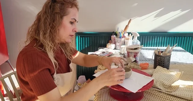 Depremde yaşadıklarını unutmak için sanata yöneldi Adıyaman Haberleri