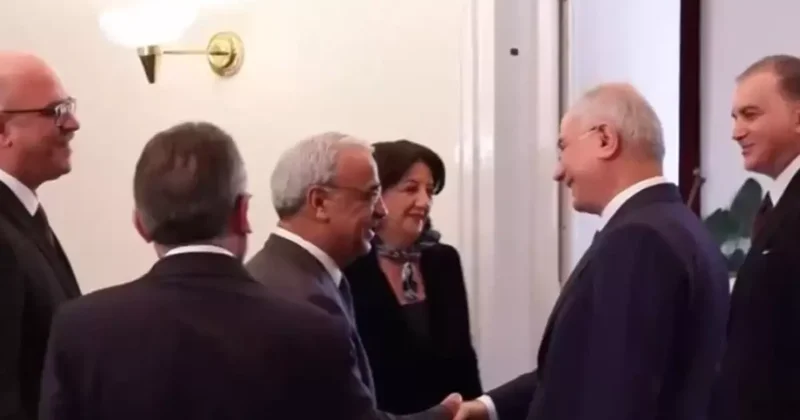 DEM Parti İmralı heyeti, AK Parti Grubu nu ziyaret etti! Masadaki konu Terörsüz Türkiye