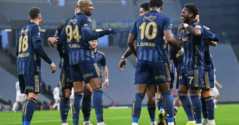 Fenerbahçe yıldızlarıyla güldü! Maç fazlasıyla liderliğe yükseldi