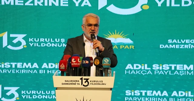 HÜDAPAR Genel Başkanı Yapıcıoğlu: Silahla arasına mesafe koymuş olanlarla ilgili kanun çıkaralım Diyarbakır Haberleri