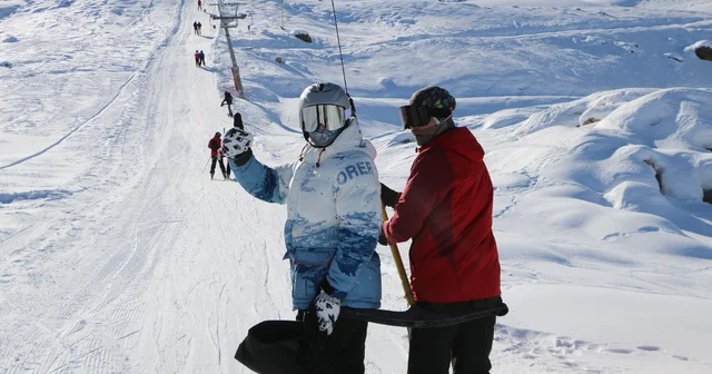 Hakkari deki Mergabütan Kayak Merkezi nde sezon açıldı Hakkari Haberleri
