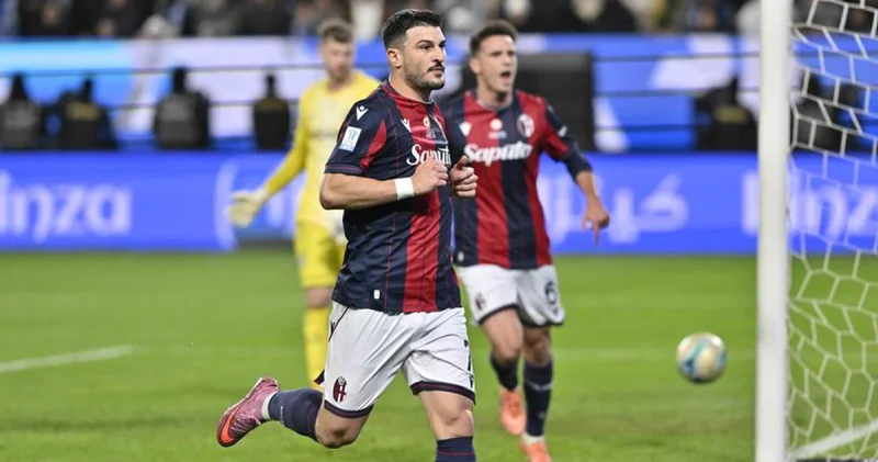 Bologna, İtalya Süper Kupası nda Inter i eledi ve finale yükseldi! Futbol Haberleri