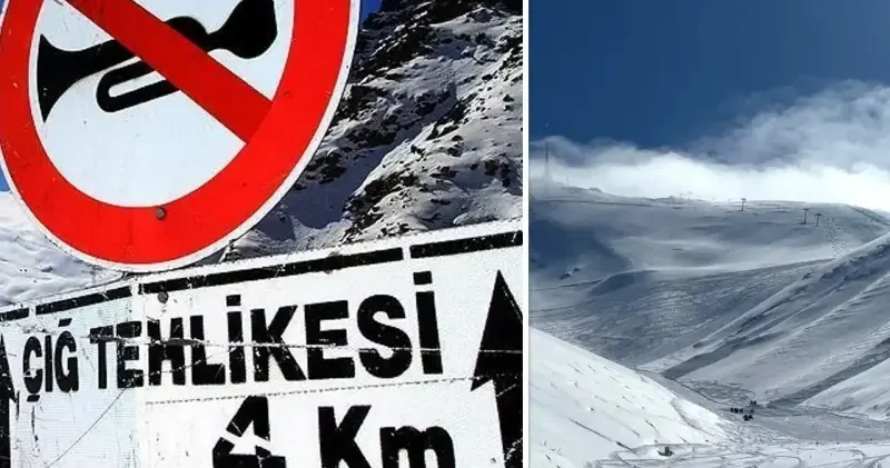 Hava sıcaklığı arttı: AFAD çığ tehlikesine karşı uyardı Gündem Haberleri