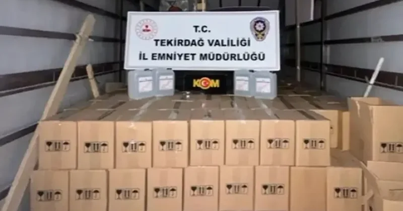 Tonlarca kaçak ürün ele geçirildi, 18 şüpheli gözaltında