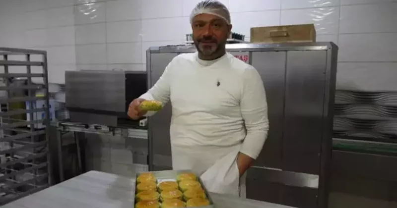 37 yıllık ustadan burger tatlı