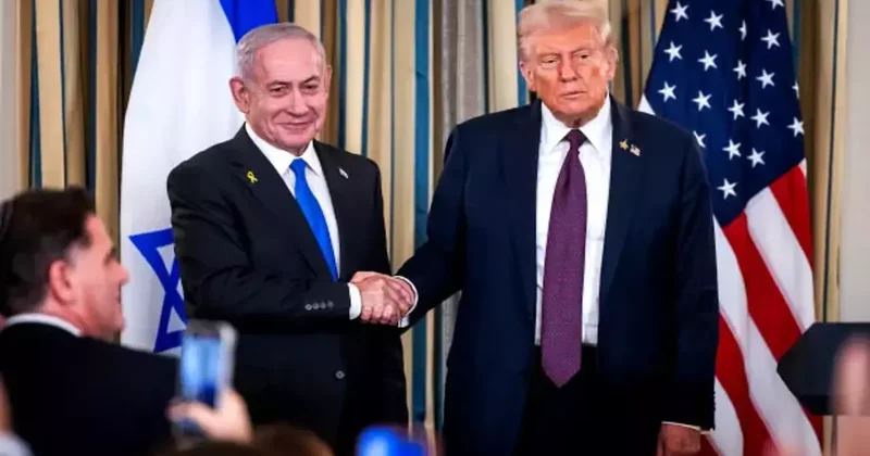 Trump tan Netanyahu yu şoke eden açıklama: Övünmeyi bırak o bizim malımız