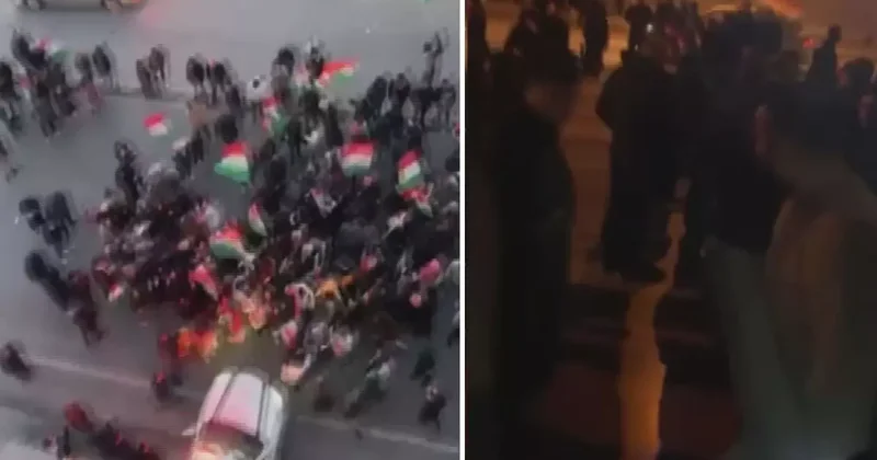 IKBY de terör örgütü PKK/YPG yandaşlarından Irak Türkmen Cephesi binasını basma girişimi