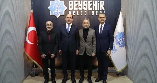 Konya haberleri Başkan Altay dan Beyşehir ve Derebucak belediyelerine ziyaret 21 Ocak 2026