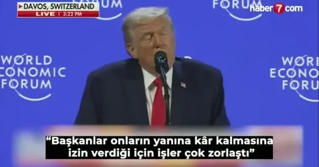 Macron, Trump ın diline düştü: Davos ta gözlükleri alay konusu oldu!