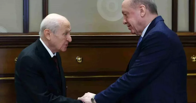 Cumhurbaşkanı Recep Tayyip Erdoğan ile MHP Genel Başkanı Devlet Bahçeli nin görüşmesi başladı.