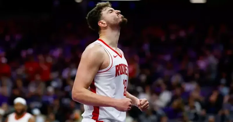 Spurs galibiyetinde aslan payı Alperen Şengün ün: Maça damga vurdu