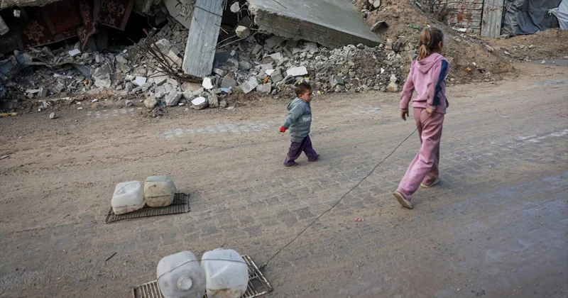 BM: İsrail kısıtlamaları nedeniyle Gazze kentinin yüzde 70 ini sağlayan su hattı kesintiye uğradı
