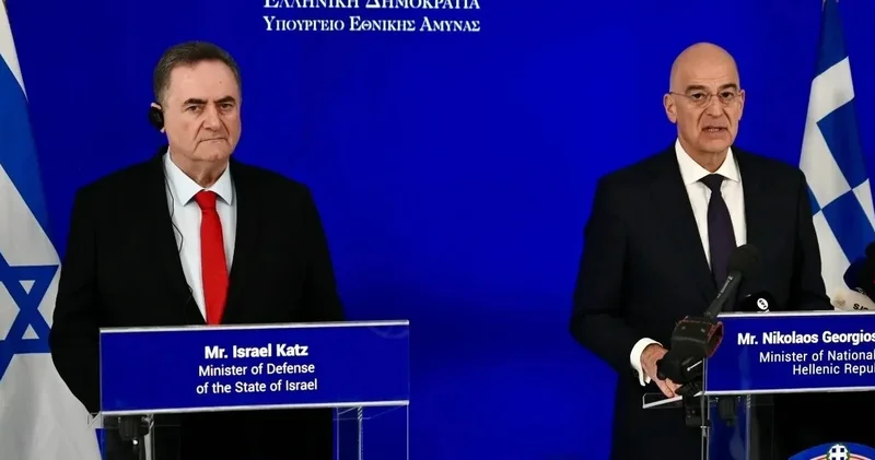 Yunanistan ve İsrail Savunma Bakanları Atina’da görüştü: Gündem Türkiye