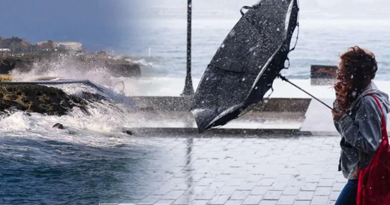 Meteoroloji fırtına için uyardı: Kuvvetli yağış ve sağanak geliyor!