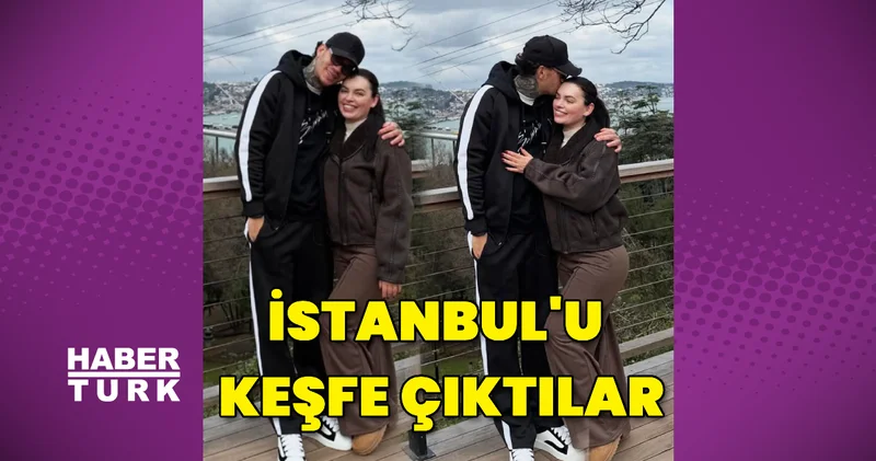Ederson Moraes ve eşi Lais Moraes, İstanbul u keşfe çıktı Magazin haberleri