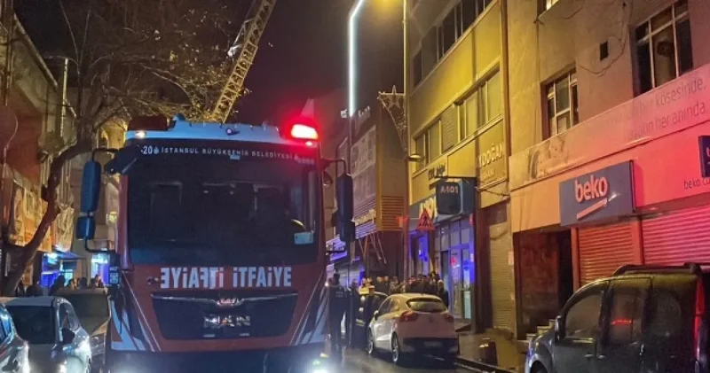 Beyoğlu’nda korkutan iş yeri yangını