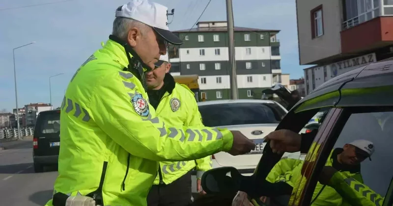 Ordu’da trafik güvenliği için denetimler sürüyor