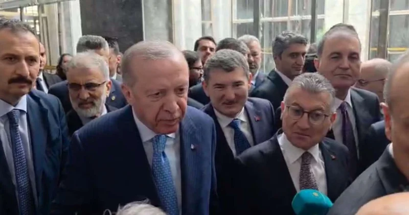 Erdoğan Murat Yetkin i görünce şaşırdı! Bu piyasalarda var mıydı