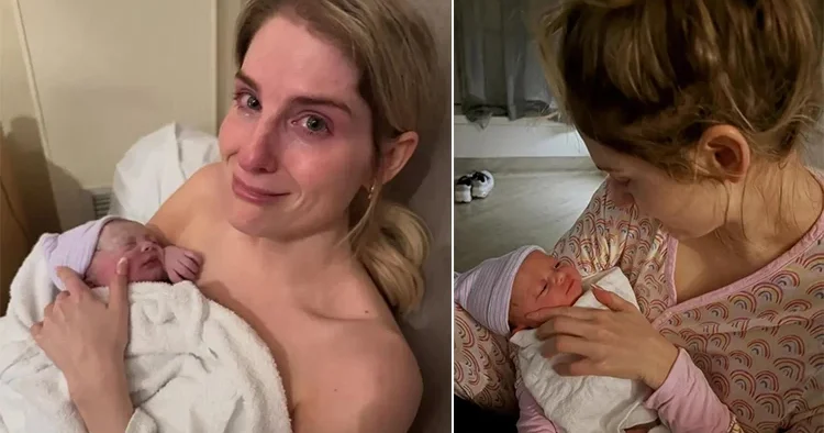 Hayali dört çocuk yapmaktı… Ünlü şarkıcı üçüncü bebeğini gizlice kucağına aldı