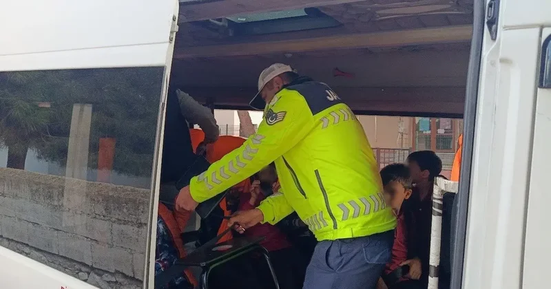 Çanakkale’de okul servislerine denetim