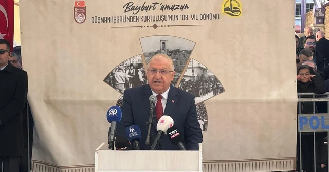 Bakan Güler: Terörsüz Türkiye hedefimize doğru emin adımlarla ilerliyoruz Bayburt Haberleri