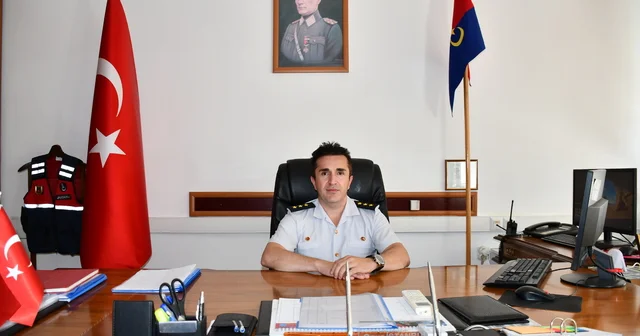 İlçe Jandarma Komutanı Binbaşı İstanbul, Vezirköprü deki görev süresini tamamladı Samsun Haberleri