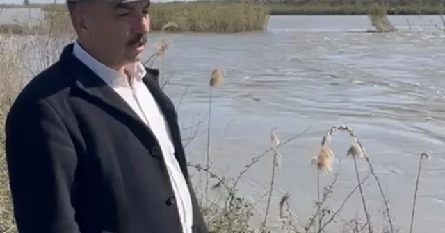 Seyhan Nehri taştı, Tarsus ta bazı tarım arazileri sular altında kaldı Mersin Haberleri