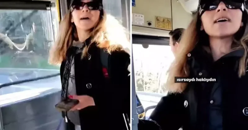 Otobüste Savcıyım deyip yolcuları tehdit eden kadın için harekete geçildi