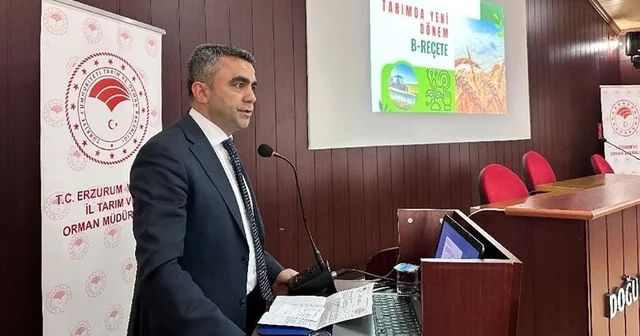 Tarımda B Reçete uygulaması Erzurum Haberleri