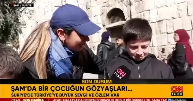 Türkiye deki arkadaşlarını özleyen Suriyeli çocuk gözyaşlarına boğuldu VİDEO İZLE