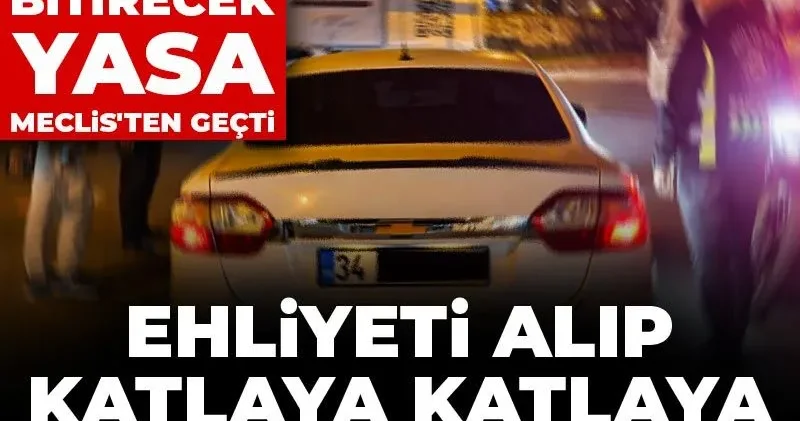 Korsanı bitirecek: Ehliyeti alıp katlaya katlaya ceza kesecek