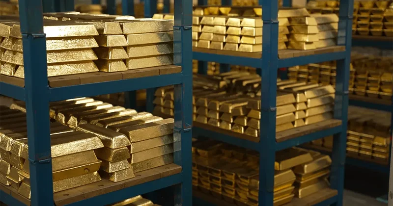 Dünyanın en büyük kasasına girildi! 60 tan fazla ülkenin 5 bin tondan fazla altını var