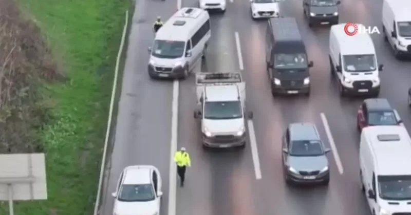 İstanbul da trafikte kuralları ihlal eden toplam 848 araca ceza