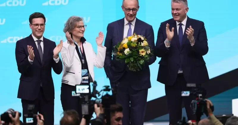 Almanya Başbakanı Merz, yüzde 91,17 oyla yeniden CDU partisi genel başkanı seçildi