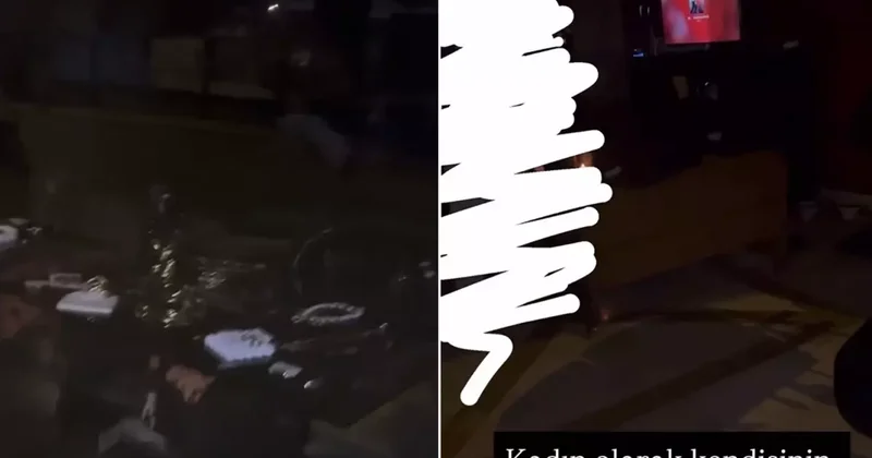 Gece yarısı suçüstü! Eşini başka bir kadınla bastı