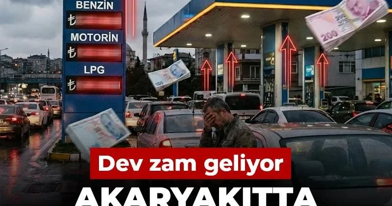 Son dakika Akaryakıta dev zam!