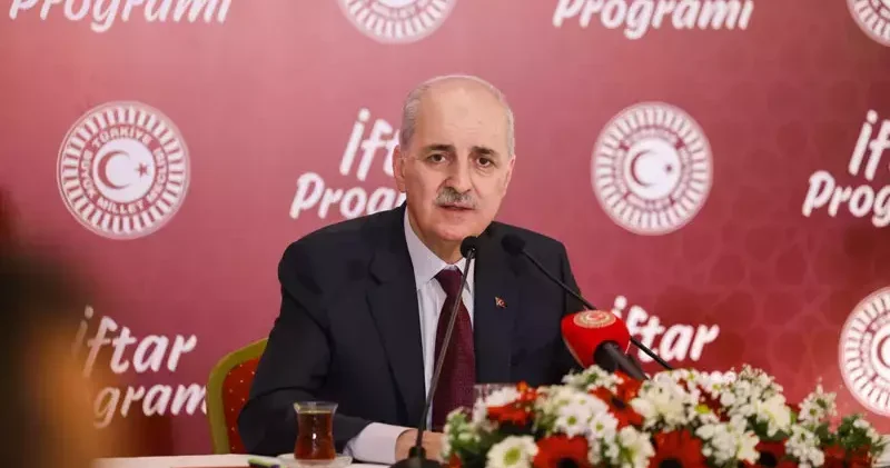 TBMM Başkanı Kurtulmuş, medya kuruluşlarının genel yayın yönetmenleriyle iftar programında bir araya geldi