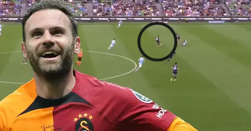Galatasaray ın eski yıldızı Juan Mata dan muhteşem gol! Fanatik Spor Haberleri Video