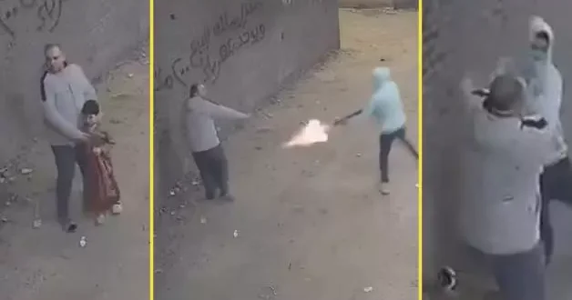 Mısır da sokak ortasında dehşet: Baba ve oğluna saldırı ülkede infial yarattı