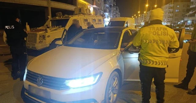 Mardin deki asayiş uygulamasında 4 sürücüye cezai işlem uygulandı Mardin Haberleri