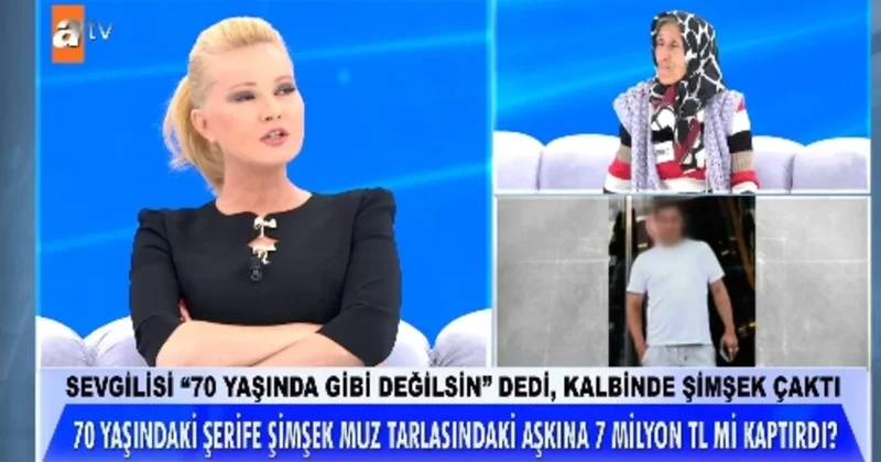 SON DAKİKA… Müge Anlı bile şoke oldu! 70 yaşındaki Şerife Şimşek ‘Bal peteğim’ sözüne kandı! Evlilik vaadiyle 7 milyon TL’lik evini kaptırdı!