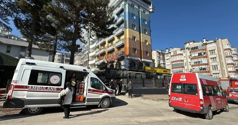 Safranbolu’da otel yangını: Dokuz kişi tahliye edildi Karabük Haberleri
