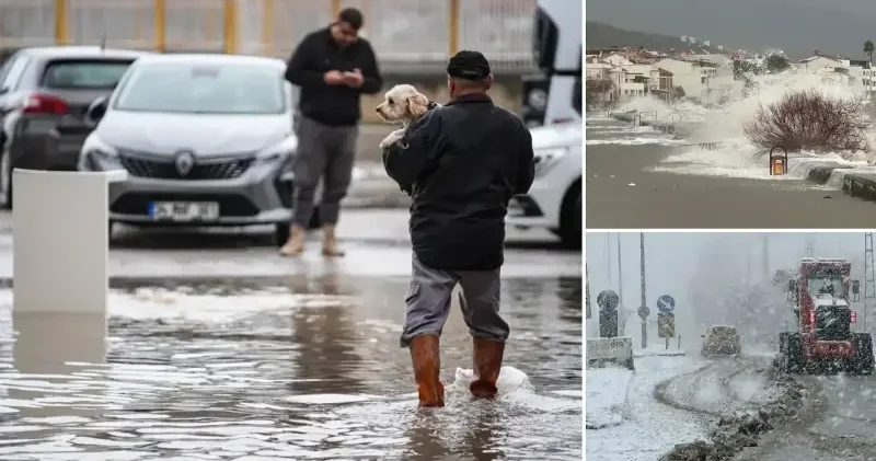 Bu sefer çok kuvvetli yağacak: Fırtınayla birlikte sağanak geliyor Aktüel Haberleri