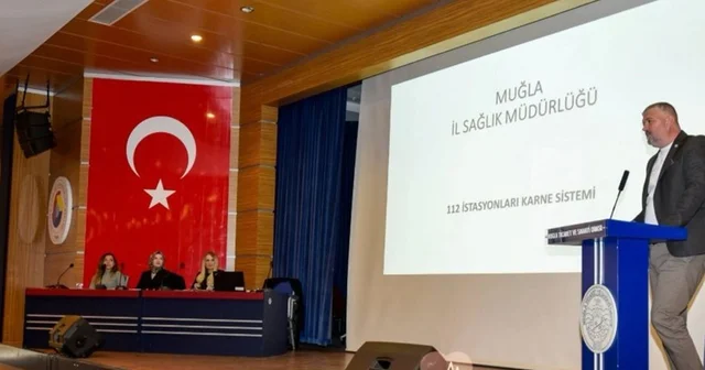 Ambulans kazalarını önleme ve güvenli sürüş toplantısı Muğla Haberleri