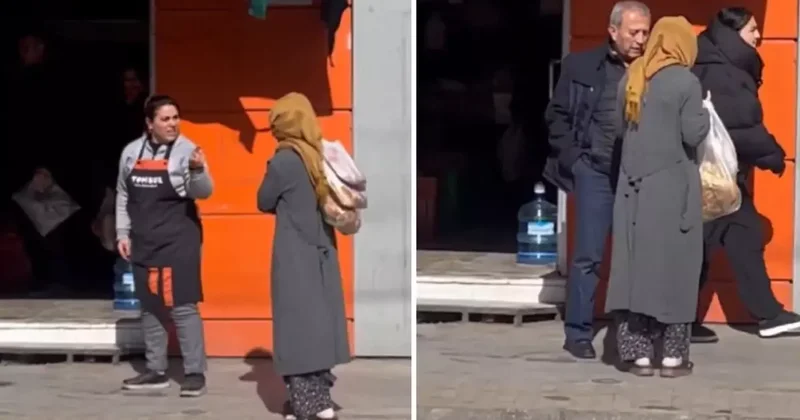 Mübarek Ramazan ayında çekilen bu görüntü izleyenleri ikiye böldü