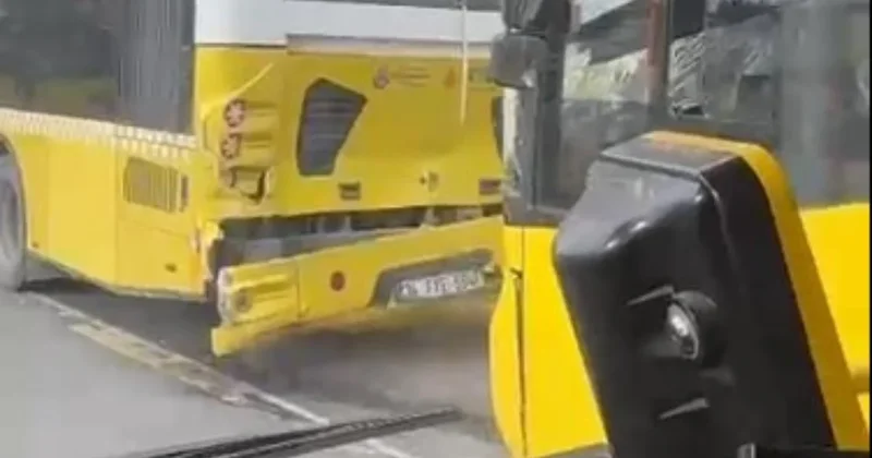 Fatih te zincirleme İETT kazası: 3 otobüs çarpıştı Sözcü Gazetesi